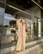 Linen Set -Beige-