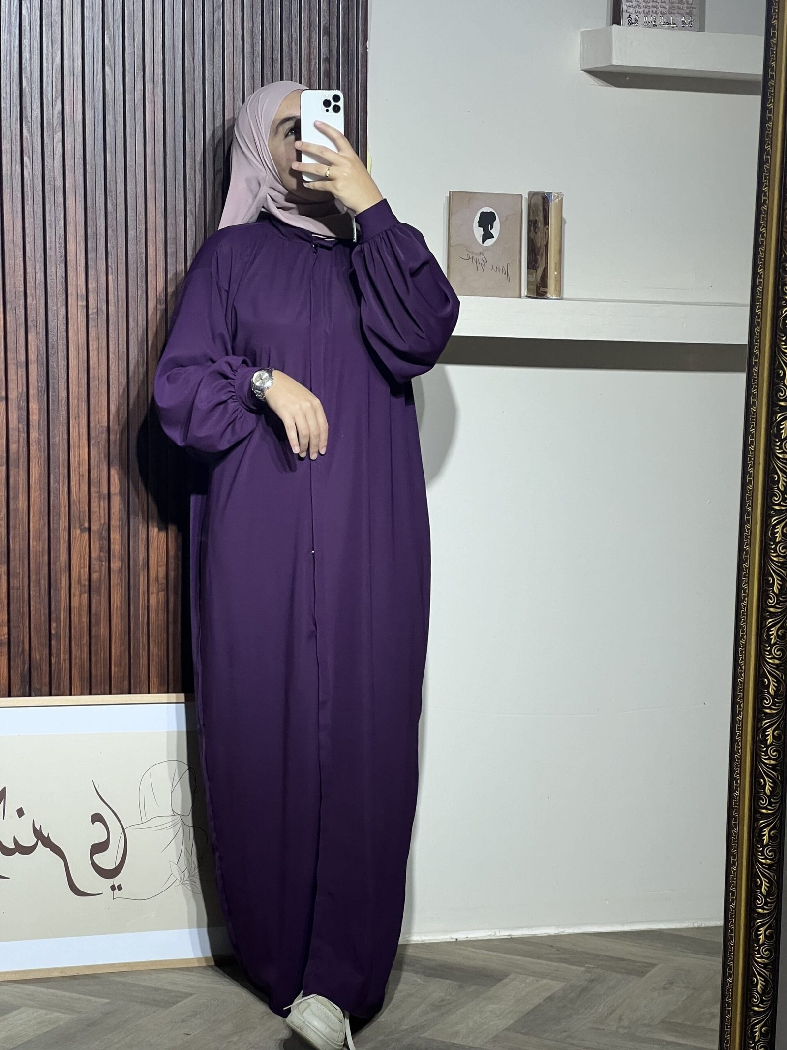 -فستان الزمرد -بنفسجي -فستان الزمرد -بنفسجي