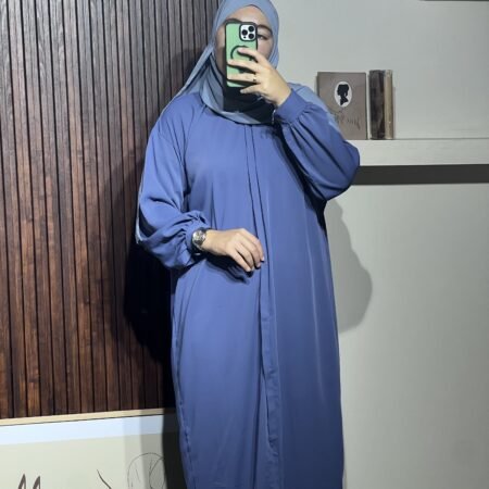 -فستان الزمرد -أزرق