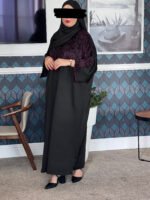 - عباية هوى -أحمر قاتم