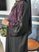 - عباية هوى -أحمر قاتم