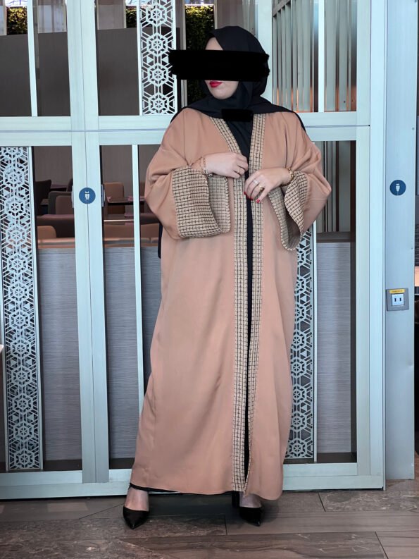-عباية جمانة -بيج