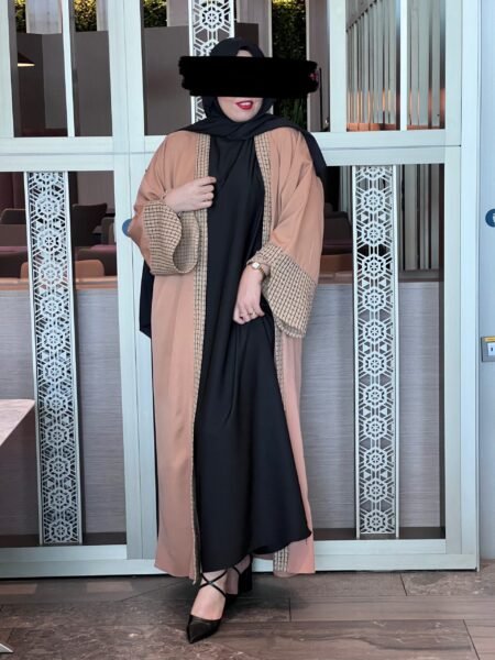 -عباية جمانة -بيج