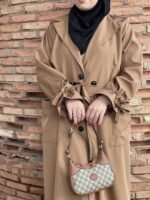 Trench Abaya -Beige-