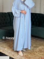 Caftan Abaya -Bleu-