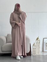 -عباية المنصورة - أزرق