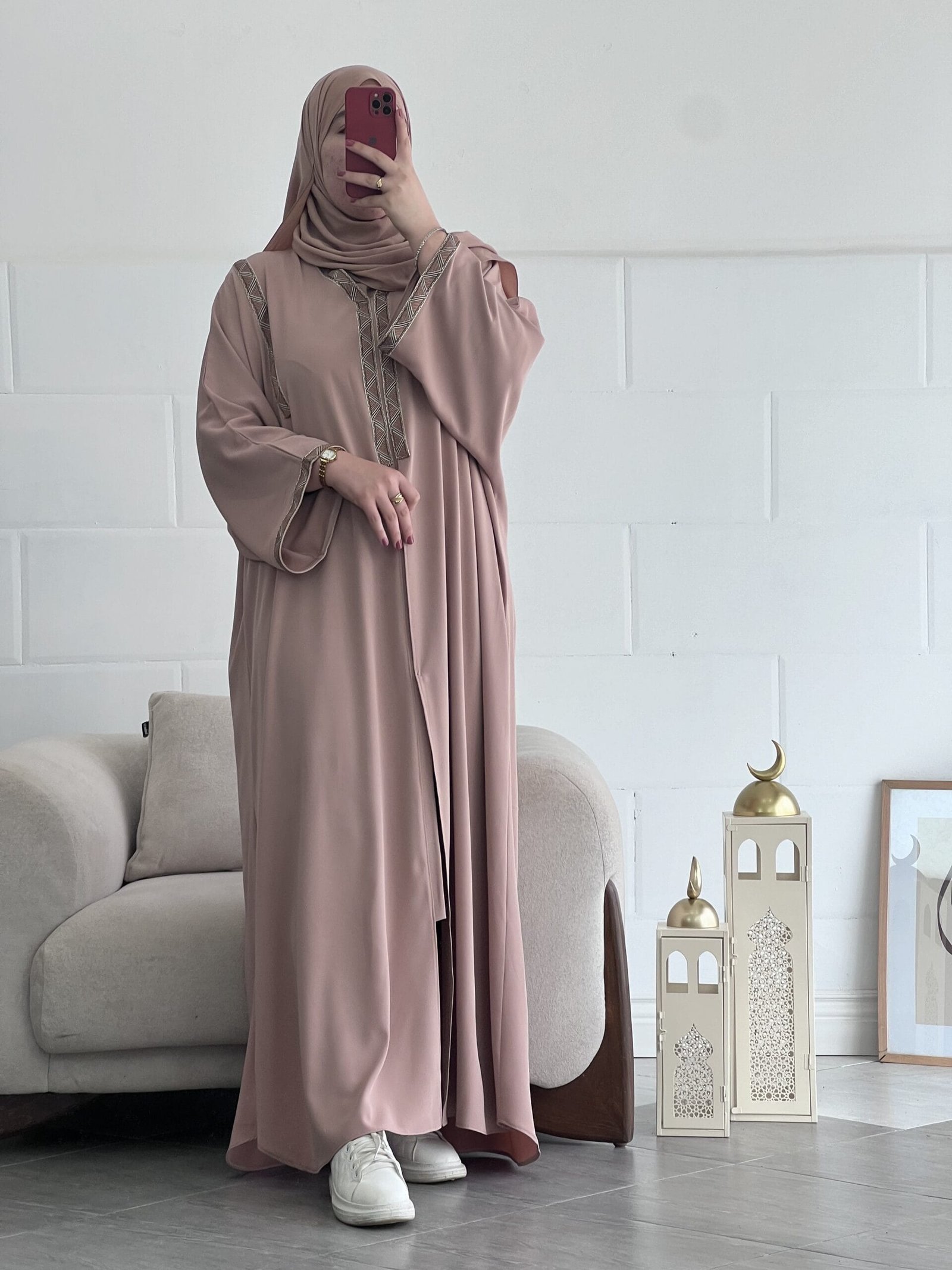 -عباية المنصورة - أزرق -عباية المنصورة - أزرق