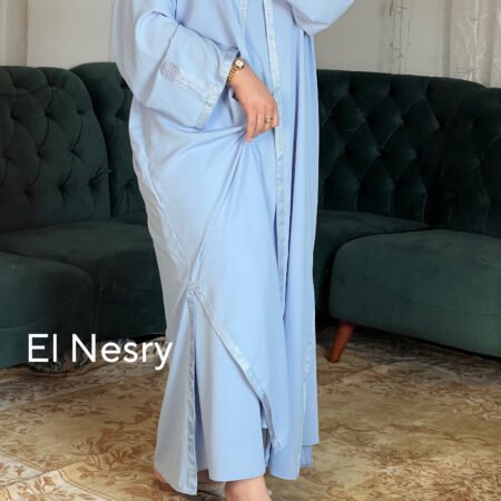 Caftan Abaya -Bleu-