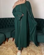 Caftan Abaya -Vert-