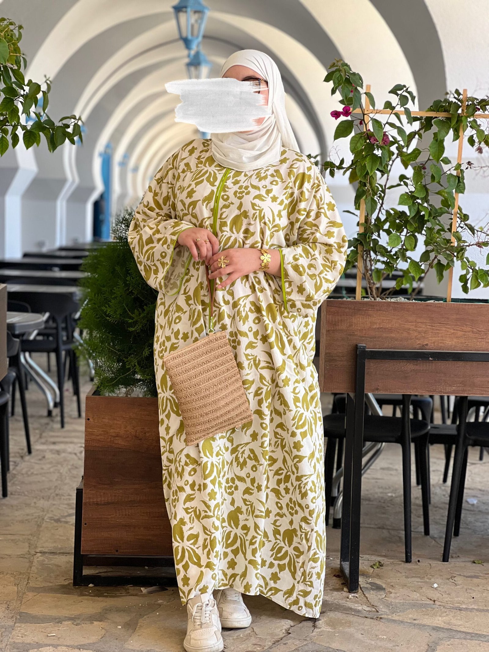 Robe Harmonie -Vert- Robe Harmonie -Vert-