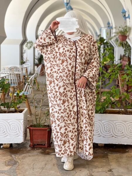 Robe Harmonie -Marron-