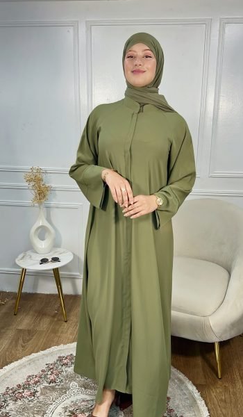 - عباية هبة - أخضر