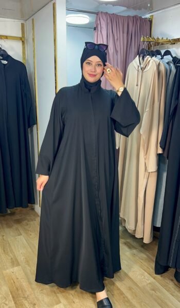 El Nesry online store - عباية هبة -اسود