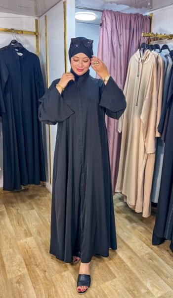 El Nesry online store - عباية هبة -اسود