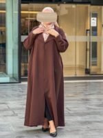 Abaya blazer mocha