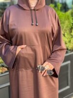 sweatshirt maxi dress