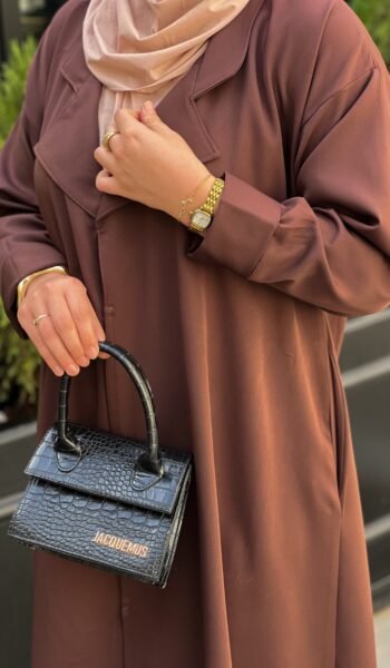 El Nesry online store Abaya blazer mocha
