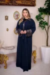 Abaya moonlight -Bleu-