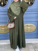 عباية رهيف -اخضر-