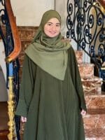 عباية رهيف -اخضر- – Image 3