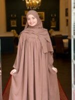 حجاب روضة - cappuccino - – Image 3