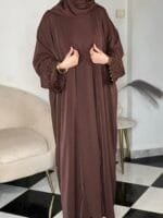 ⁦عباية دانتيل (3 قطع)⁩ - الصورة ⁦4⁩