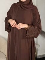 ⁦عباية دانتيل (3 قطع)⁩ - الصورة ⁦3⁩