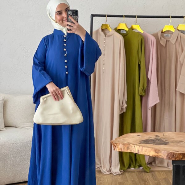 Robe Palma - bleu-