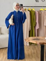 Robe Palma - bleu- – Image 2