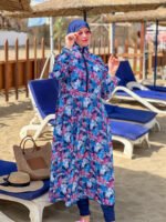 Tropica Bleu Burkini – Image 3