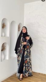 Abaya foulard 3 pièces – Image 4